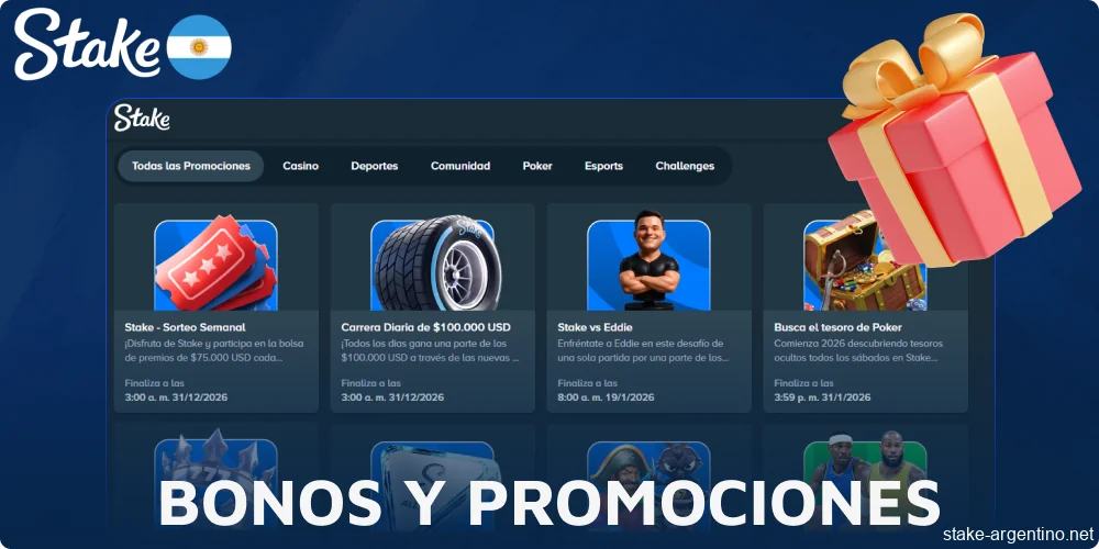 Bonificaciones y promociones disponibles para jugadores de Argentina