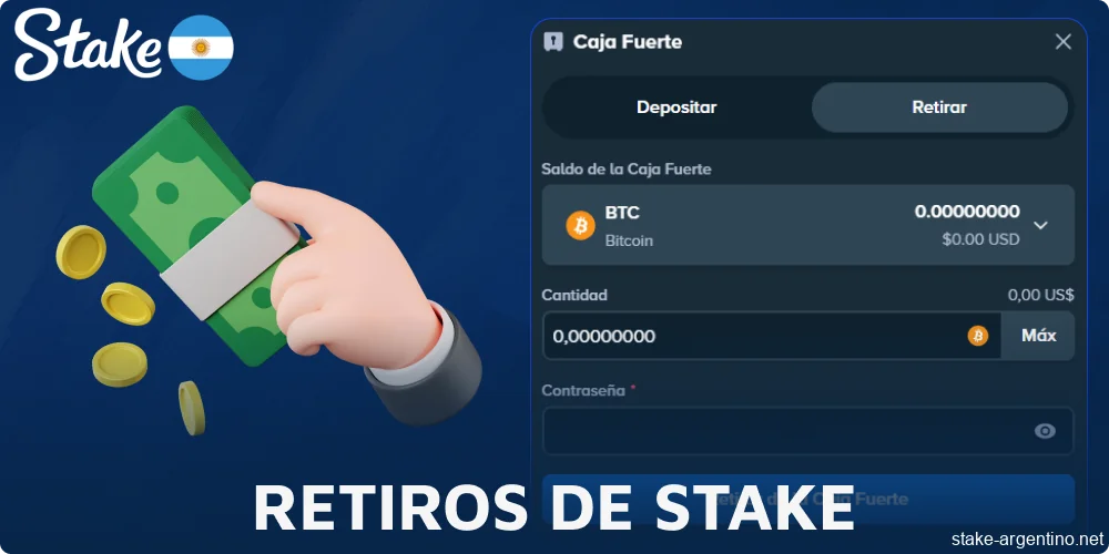 Guía sobre cómo retirar ganancias de Stake para jugadores de Argentina